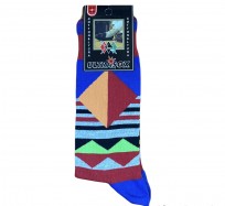 Men's Socks Multicoloured with Geometric Designs